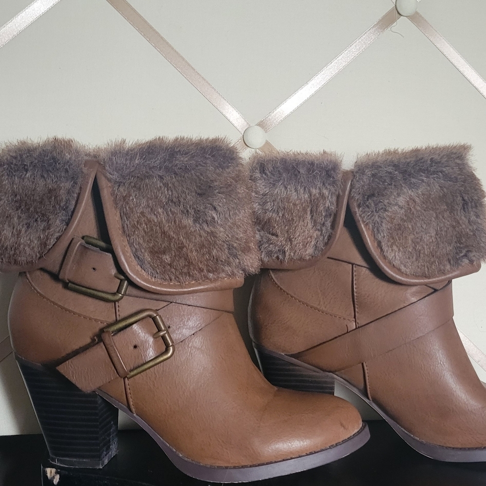 Taupe Booties